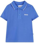 BOSS Polo - PiquÃ© - BlÃ¥
