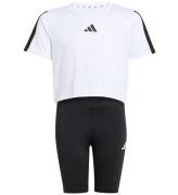 adidas Performance ShortssÃ¦t - JG TR-ES 3S - White/Black