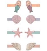 Mimi & Lula Hårclips - 8-pak - 3 cm - Mermaid Sealife