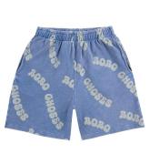 Bobo Choses Shorts - Rib - Wavy - BlÃ¥