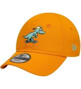 New Era Kasket - 9Forty - Dinosaur - Bright Orange