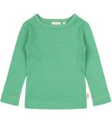 Petit Piao Bluse - Rib - Modal - Green Spruce