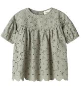 Lil Atelier Bluse - NmfDally - Forest Fog