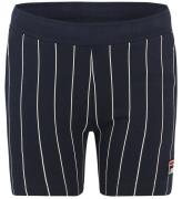 Fila Shorts - Leczna - Black Iris/Bright White Striped