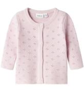 Name It Cardigan - Strik - NbfFie - Light Lilac