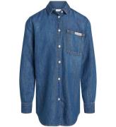 Calvin Klein Skjorte - Denim - Mid Serenity Blue