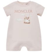 Moncler Sommerdragt - Rosa m. Print