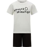 Moncler SÃ¦t - T-shirt/Shorts - Adventure - Hvid/Sort