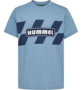 Hummel T-shirt - HmlPets - Faded Denim