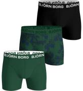 BjÃ¶rn Borg Boxershorts - 3-pak - Sort/GrÃ¸n
