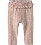 Lil' Atelier Bukser - NbfGayo - Peach Whip/Swans