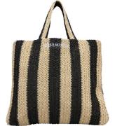 Rosemunde Taske - Hand Bag - Solid Nature/Black Stripe