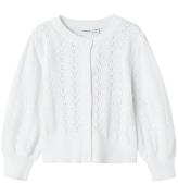 Name It Cardigan - Strik - NmfHannah - Bright White