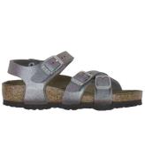 Birkenstock Sandaler - Kumba - Saffiano Iridescent Viola