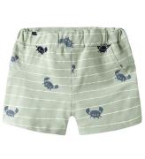 Name It Shorts - NbmVroels - Aqua Gray/Crabs