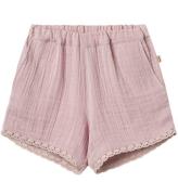 Wheat Shorts - Musselin - Eileen - Lavender Mist m. Blonder
