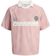 Jack & Jones Polo - JcoLido - Pink Icing/Grey Flannel