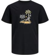 Jack & Jones T-shirt - JorSkull - Sort