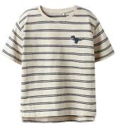 Name It T-shirt - NmmVoby - Whitecap Gray/Navy Blazer