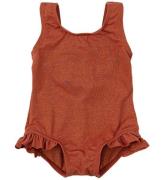 Petit Piao Badedragt - Butterfly - Gold