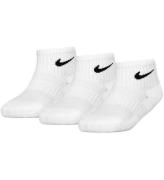 Nike Ankelstrømper - 3-pak - Hvid