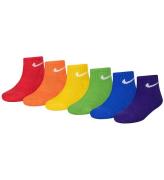 Nike Ankelstrømper - Cushioned - Dri-Fit - 6-pak - Multi