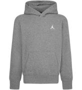 Jordan Hættetrøje - Carbon Heather m. Logo