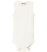 MarMar Body u/æ - Rib - Sleeveless - Noos - Gentle White
