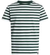 Mads Nørgaard T-Shirt - Midi Thorlino - Pine Grove/White