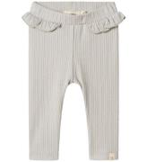 Lil' Atelier Leggins - NbfFleura - Vapor Blue